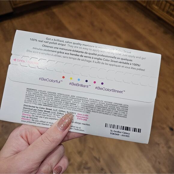 Color Street Nail Polish Strips - In Another Galaxy - Picture 4 of 4